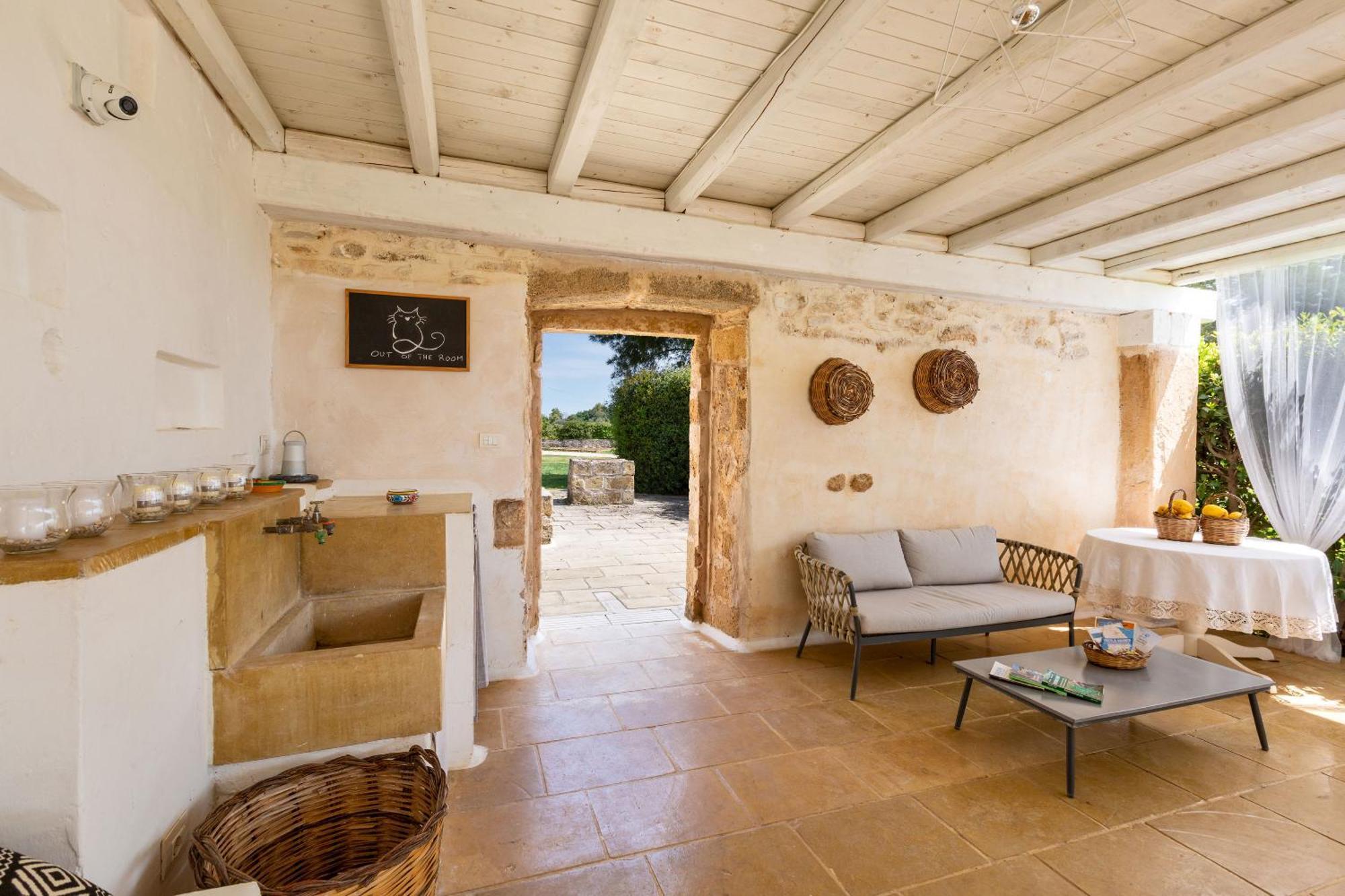 Masseria Li Capperi By Perle Di Puglia Alezio Eksteriør bilde